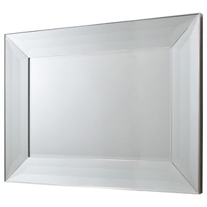 Carrera Rectangle Mirror Silver