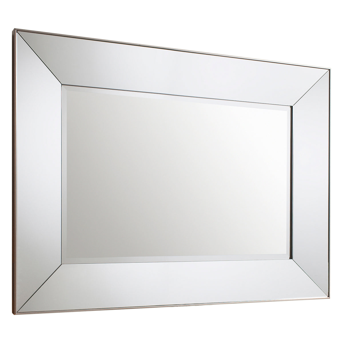 Vasco Rectangle Mirror Silver