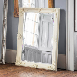 Abney Rectangle Mirror Cream
