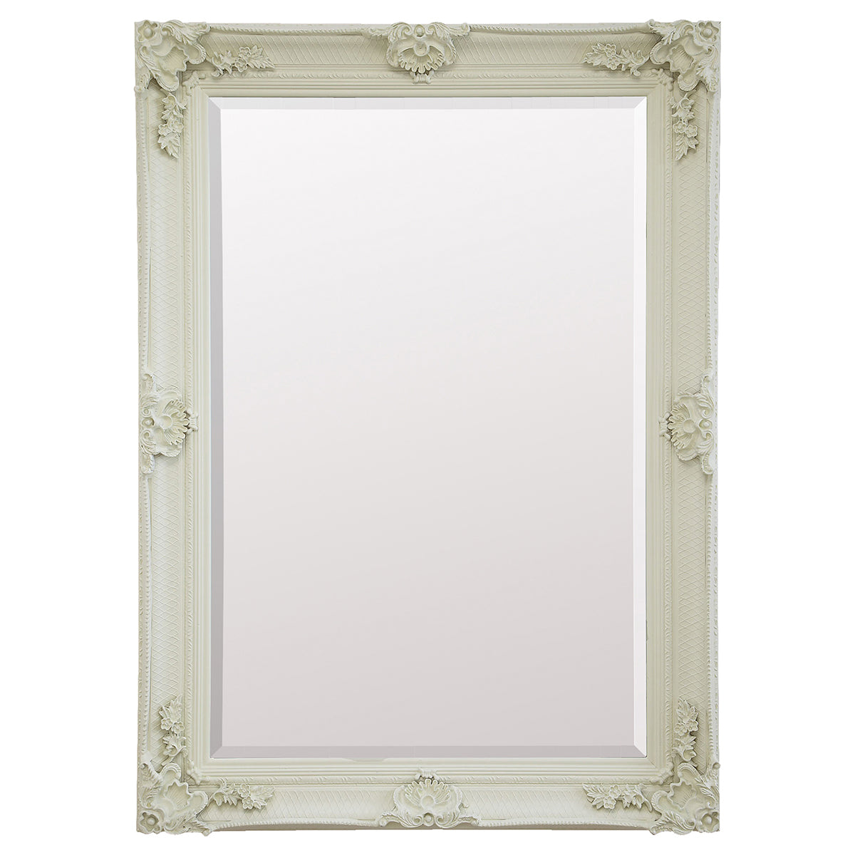 Abney Rectangle Mirror Cream