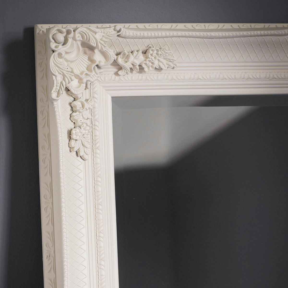Abney Rectangle Mirror Cream