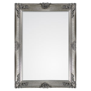 Abney Rectangle Mirror Silver