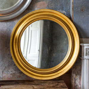 Trevose Gold Circular Mirror