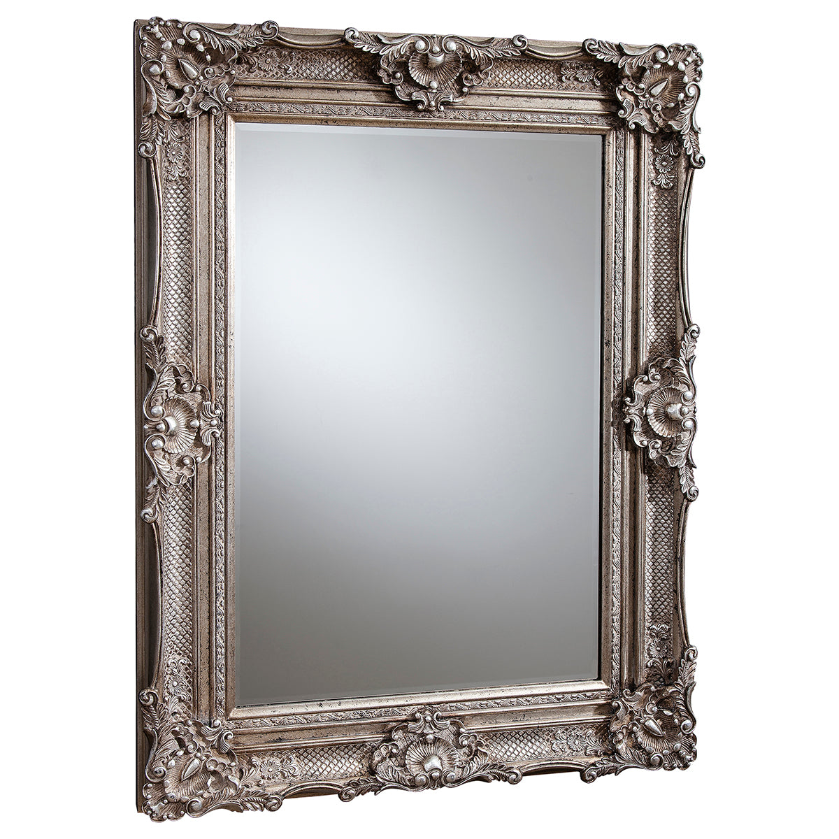 Stratton Rectangle Mirror Silver