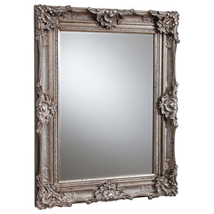 Stratton Rectangle Mirror Silver