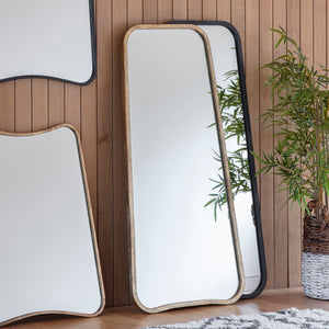 Carver Leaner Mirror Black