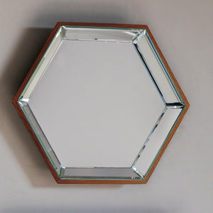 Hexagon Mirror Set of 6