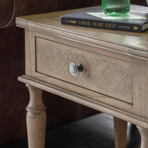 Muscat 1 Drawer Side Table