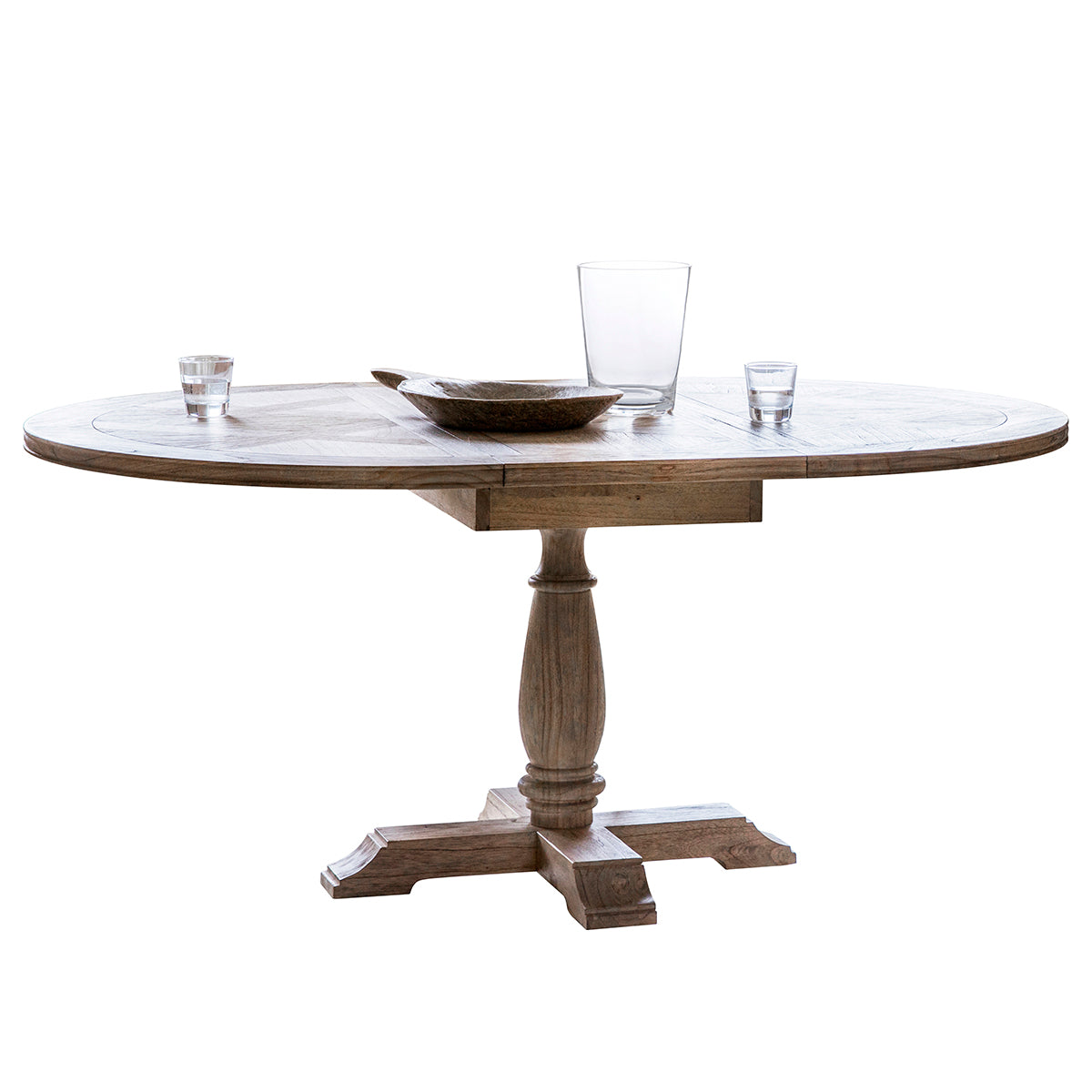 Muscat Round Extending Dining Table