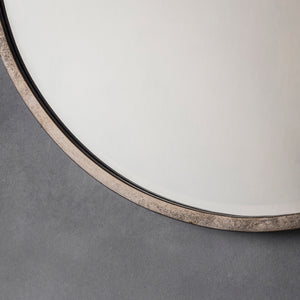 Higgs Round Antique Silver 80 x 80 cm