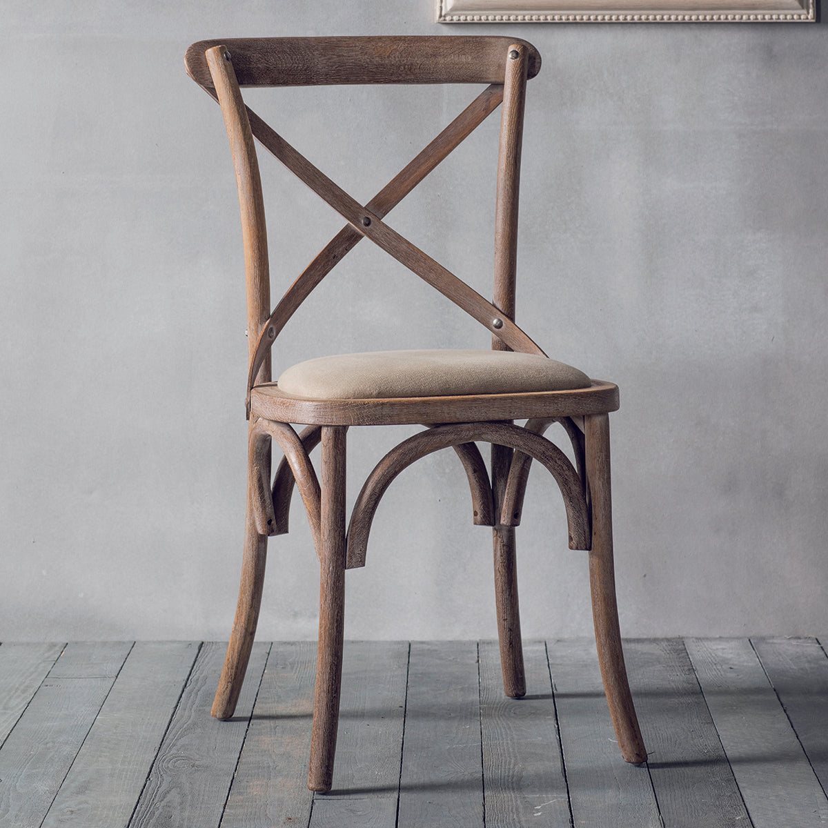Caffe Chair Natural Set of 2