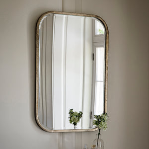 Lowrie Rectangle Mirror Champagne