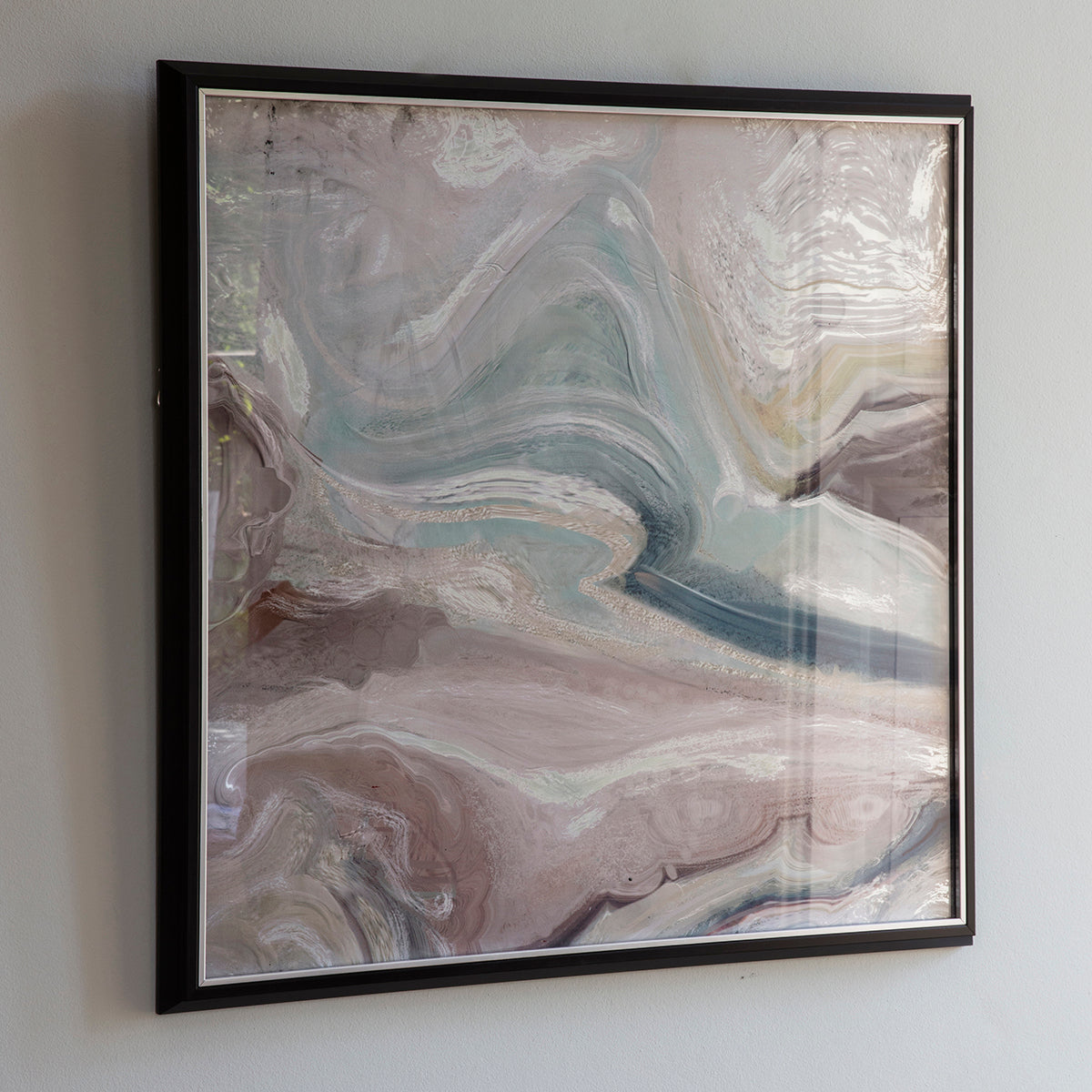 Crystal Waters Abstract Framed Art