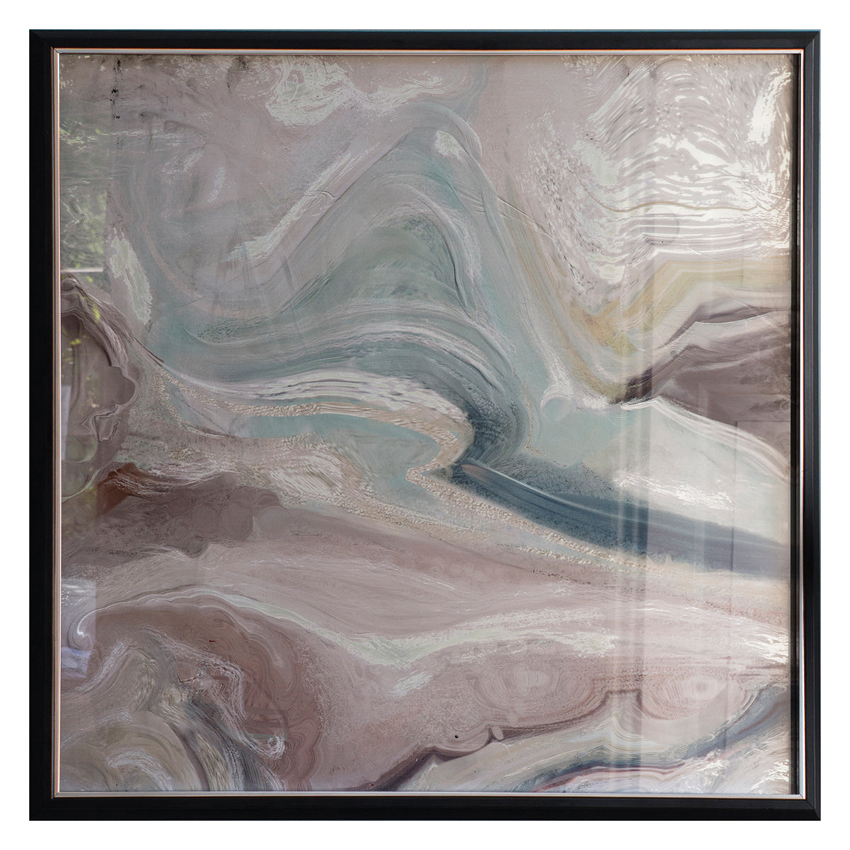Crystal Waters Abstract Framed Art