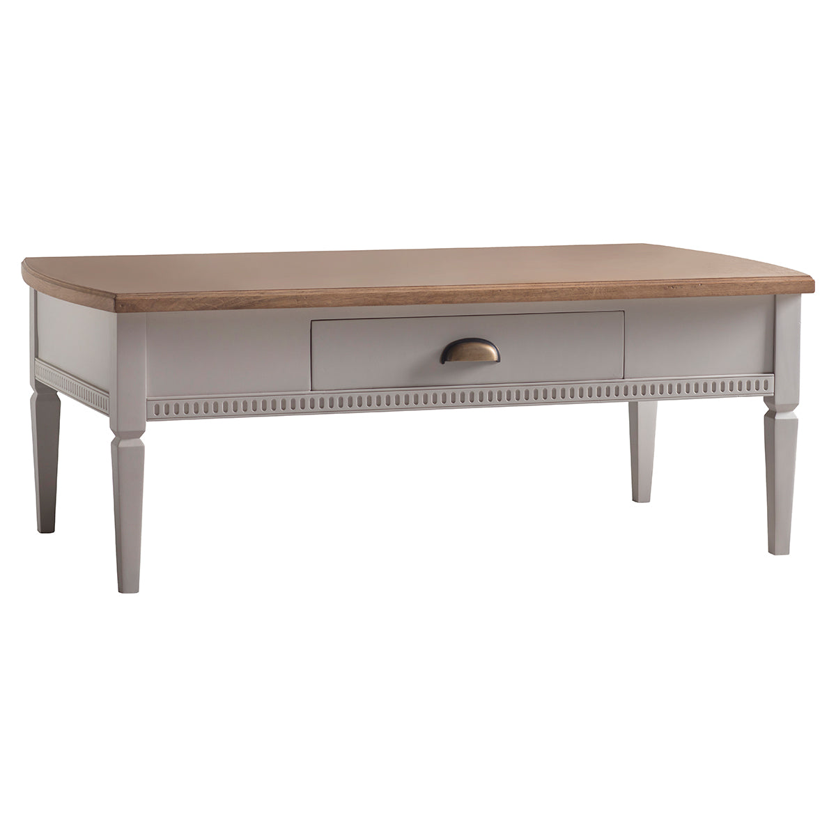 Brent 1 Drawer Coffee Table Taupe