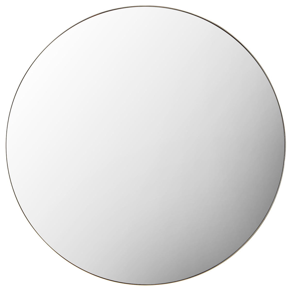 Hoyle Round Mirror Champagne