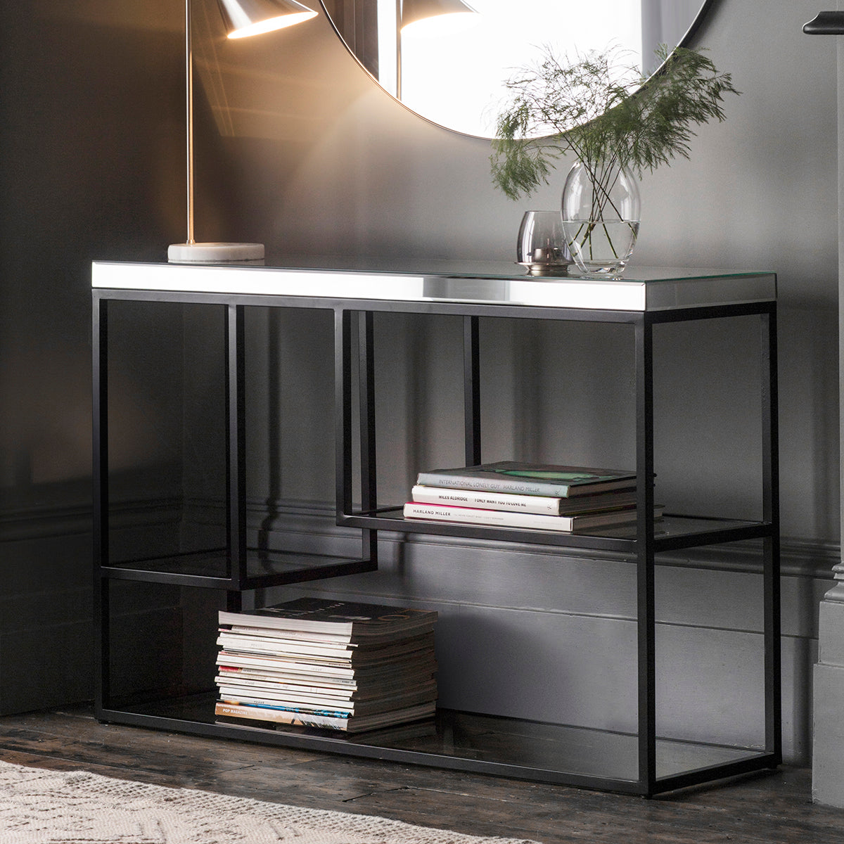 Pippa Console Table Black