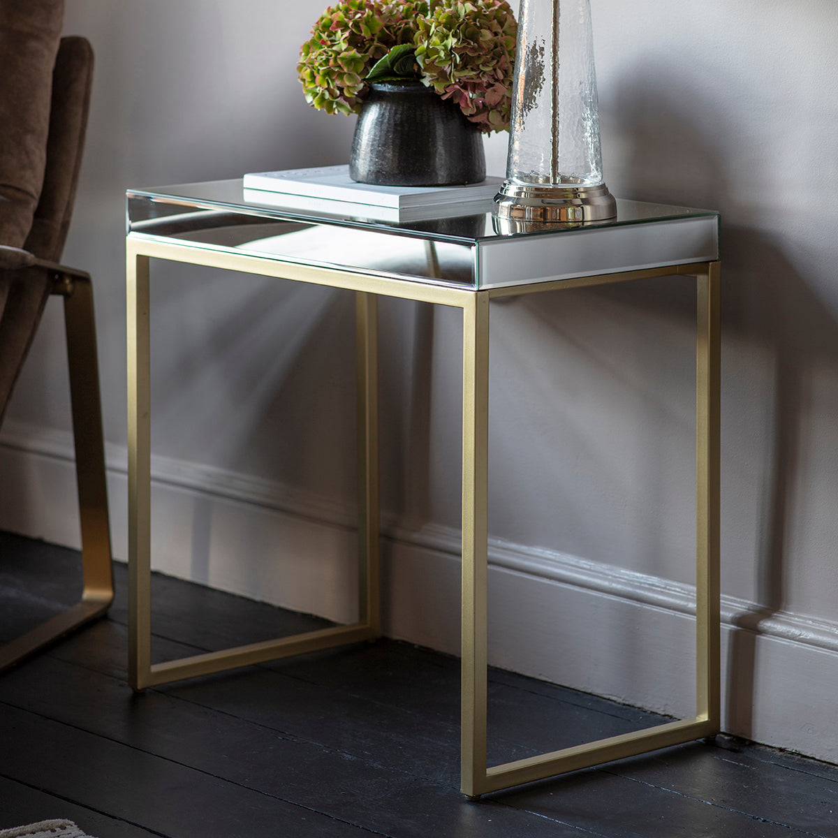 Peppard Side Table Champagne