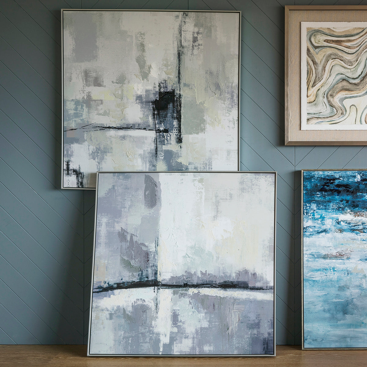 City Scape Framed Art