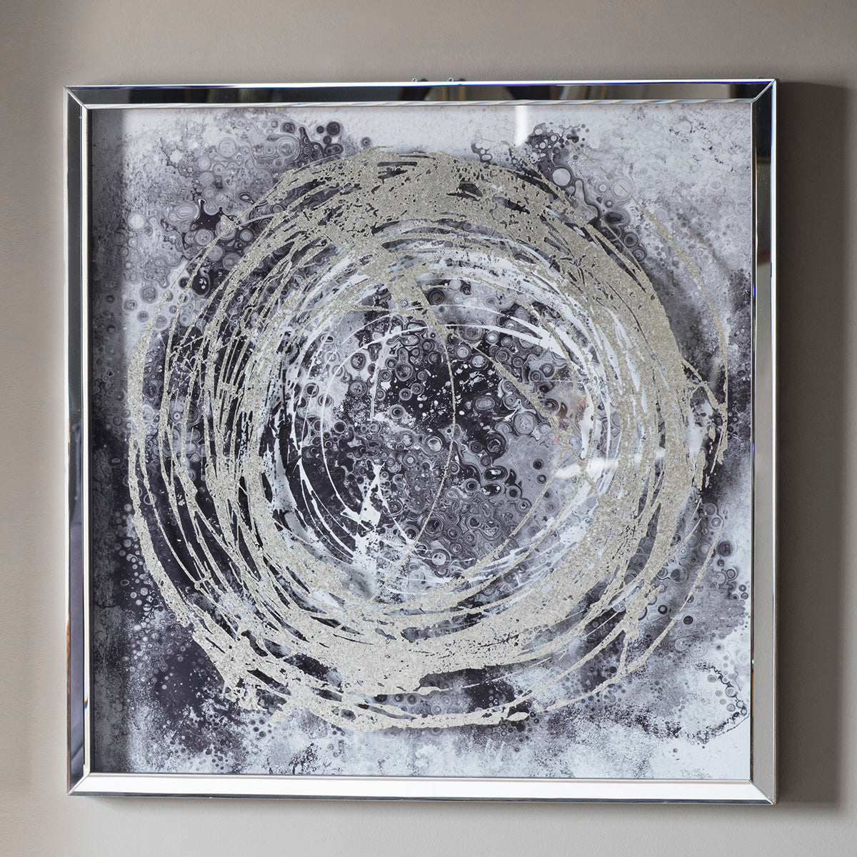 Swirl II Framed Art