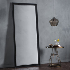 Luca Leaner Mirror Black