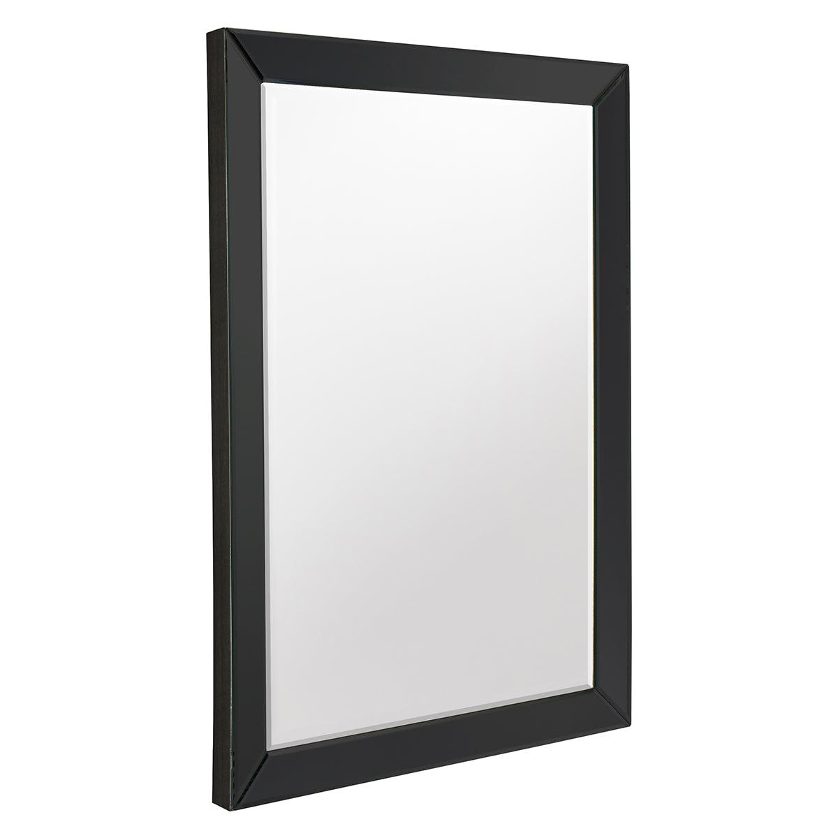 Luca Rectangle Mirror Black