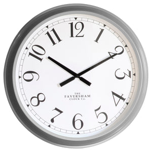 Vern Clock Fossil Grey