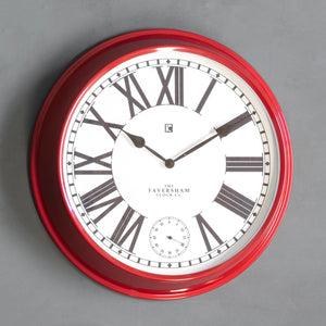 Concordia Clock Red