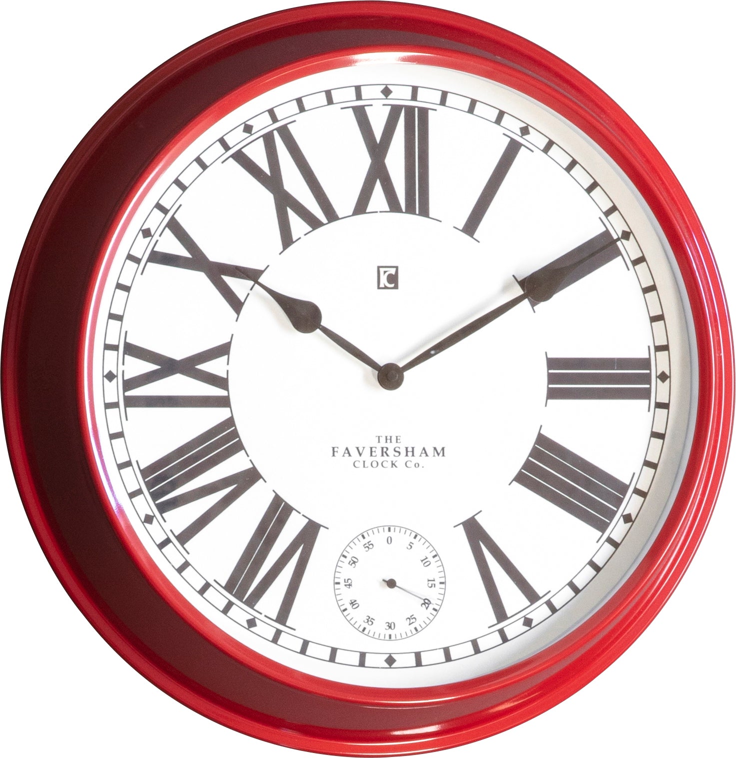 Concordia Clock Red