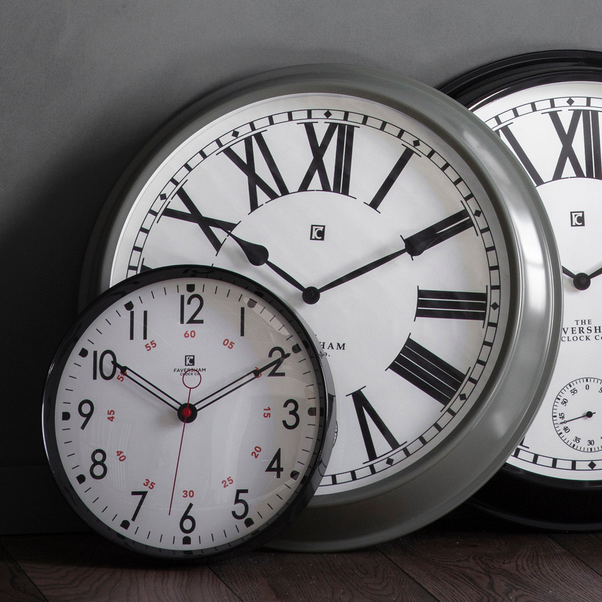 Concordia Clock Light Grey