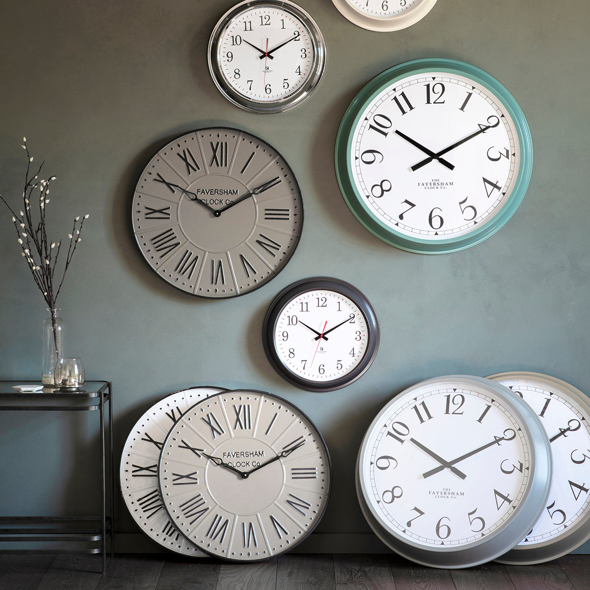 Concordia Clock Light Grey