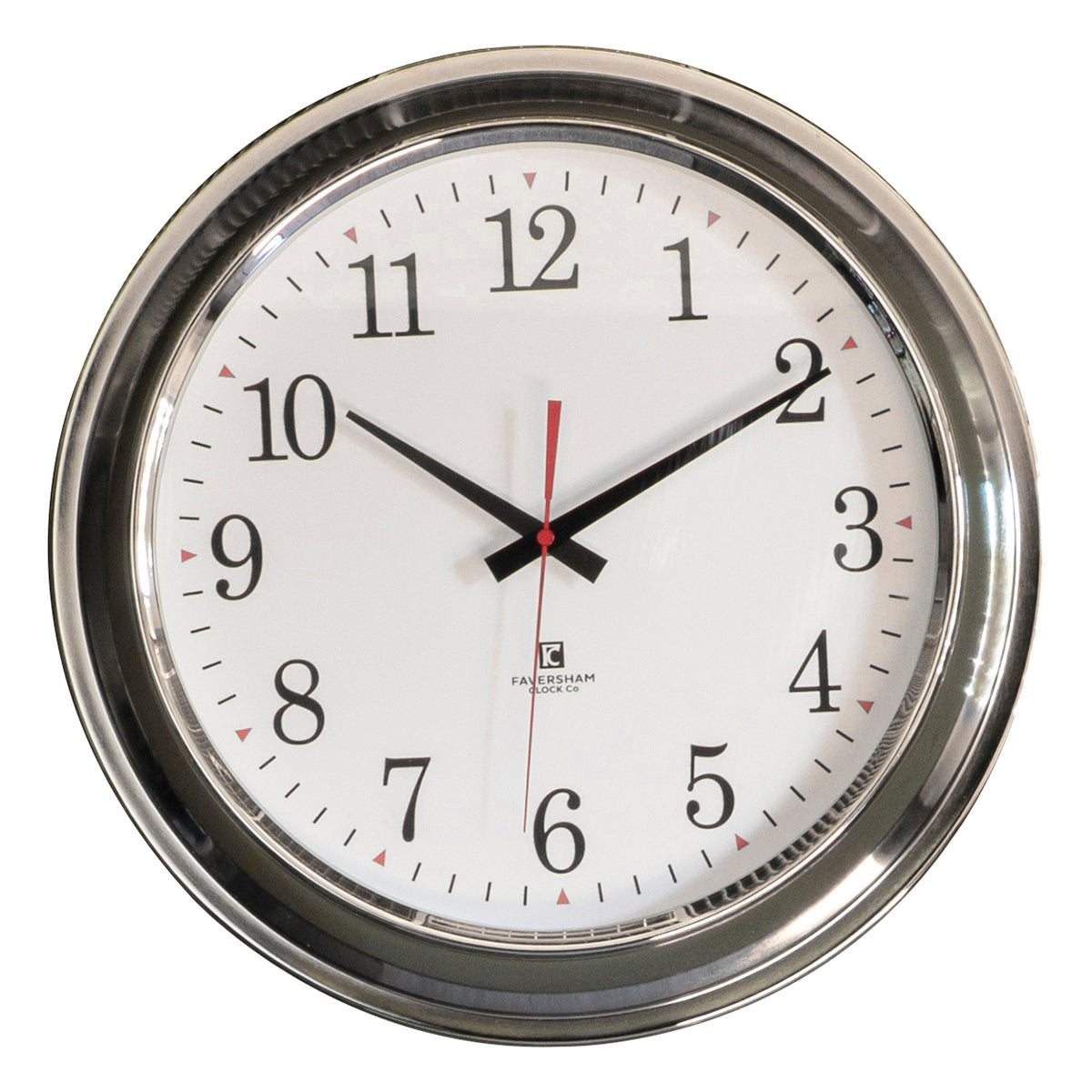 Wistow Clock Chrome