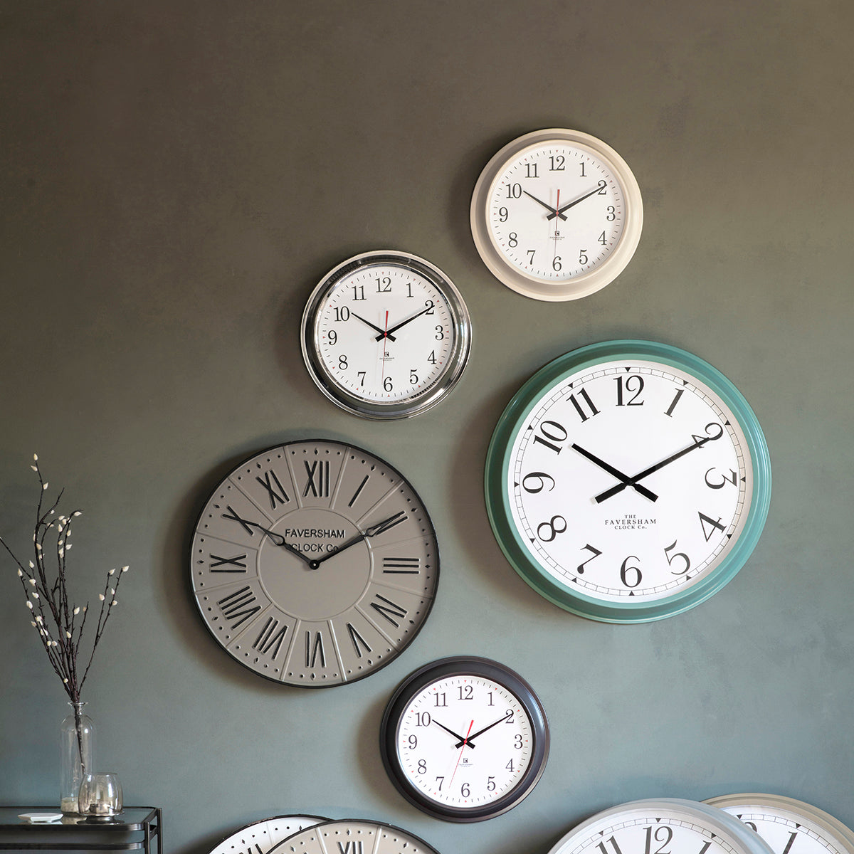 Wistow Clock Chrome