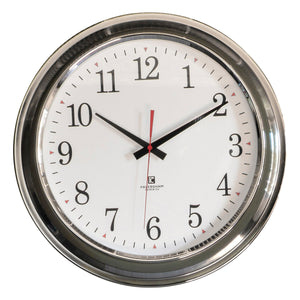 Wistow Clock Chrome