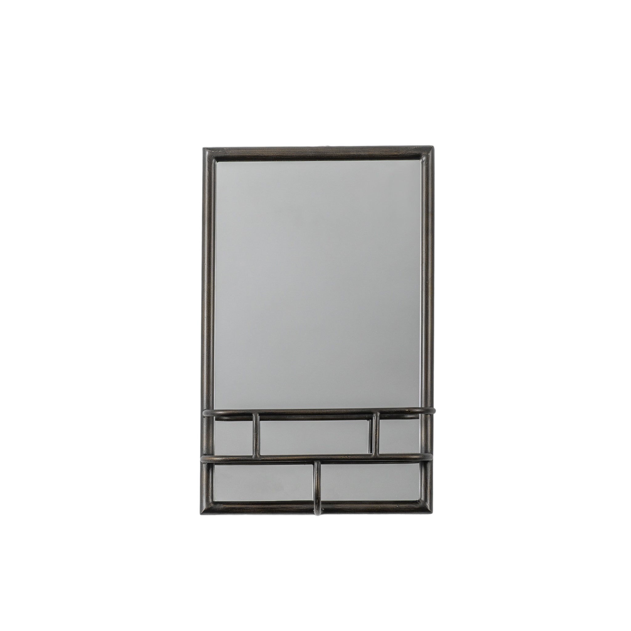 Milward Rectangle Mirror Black