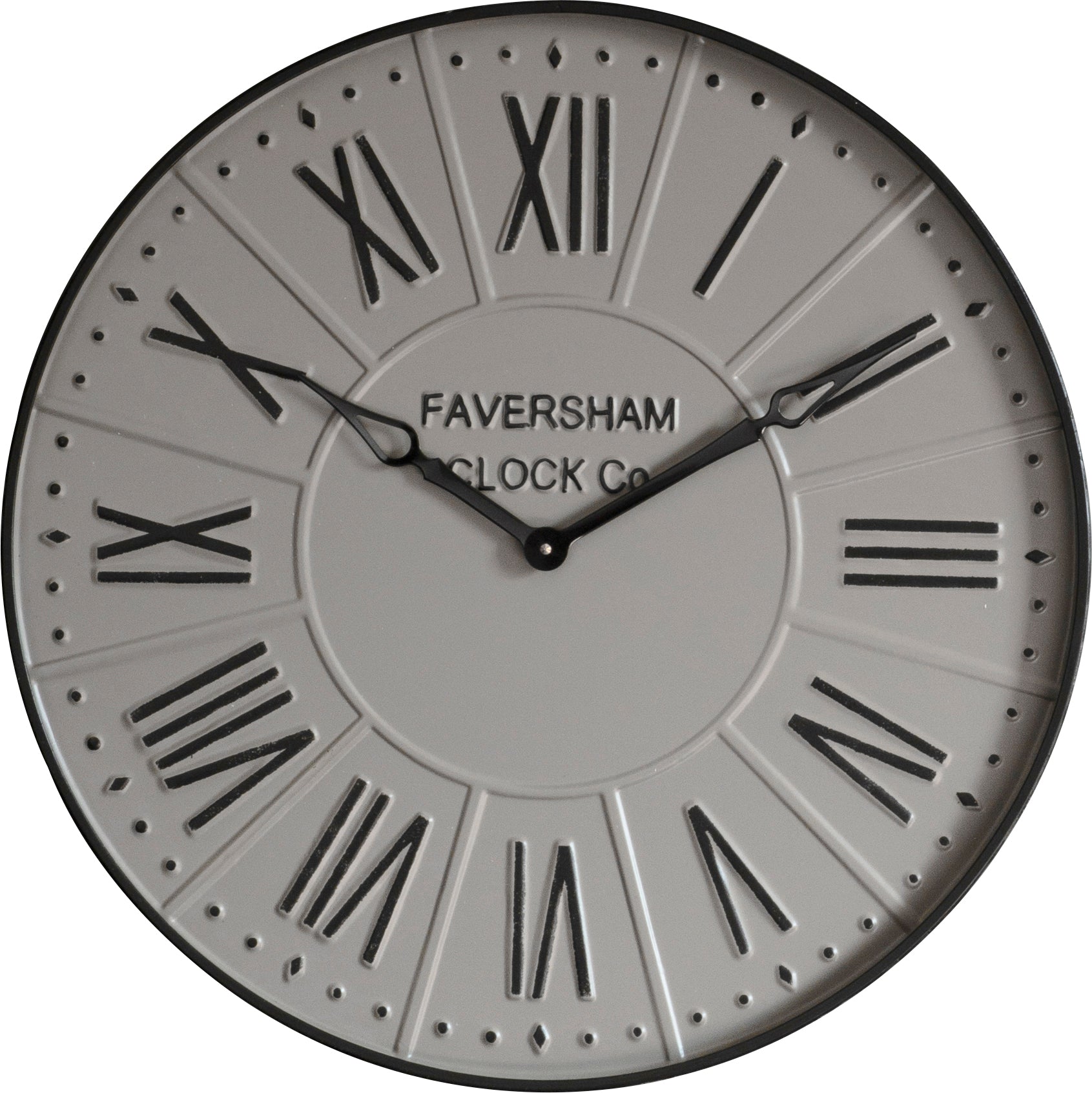 Burns Clock Mirage Grey