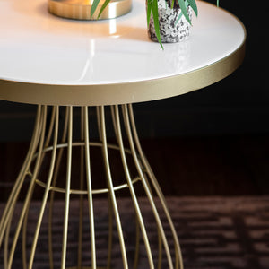 Southward Side Table Champagne