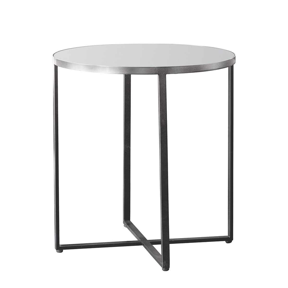 Turan Side Table Silver