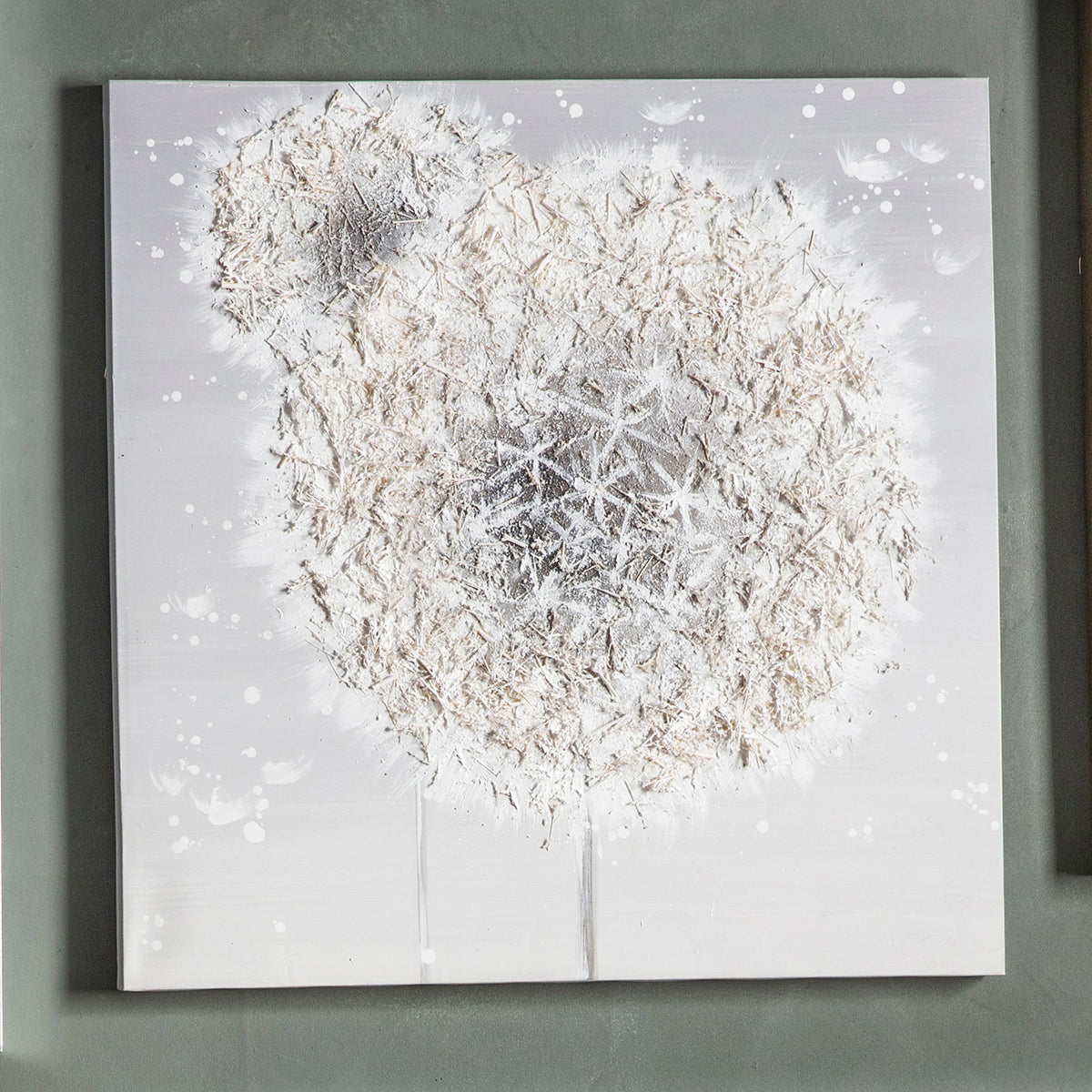 Breeze Textured Art Canvas