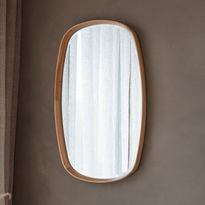 Keats Mirror Oak