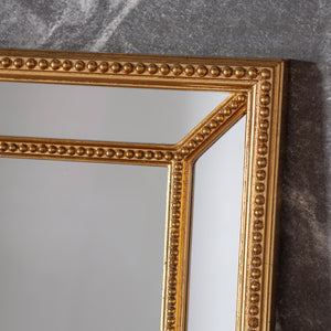 Frank Rectangle Mirror Gold