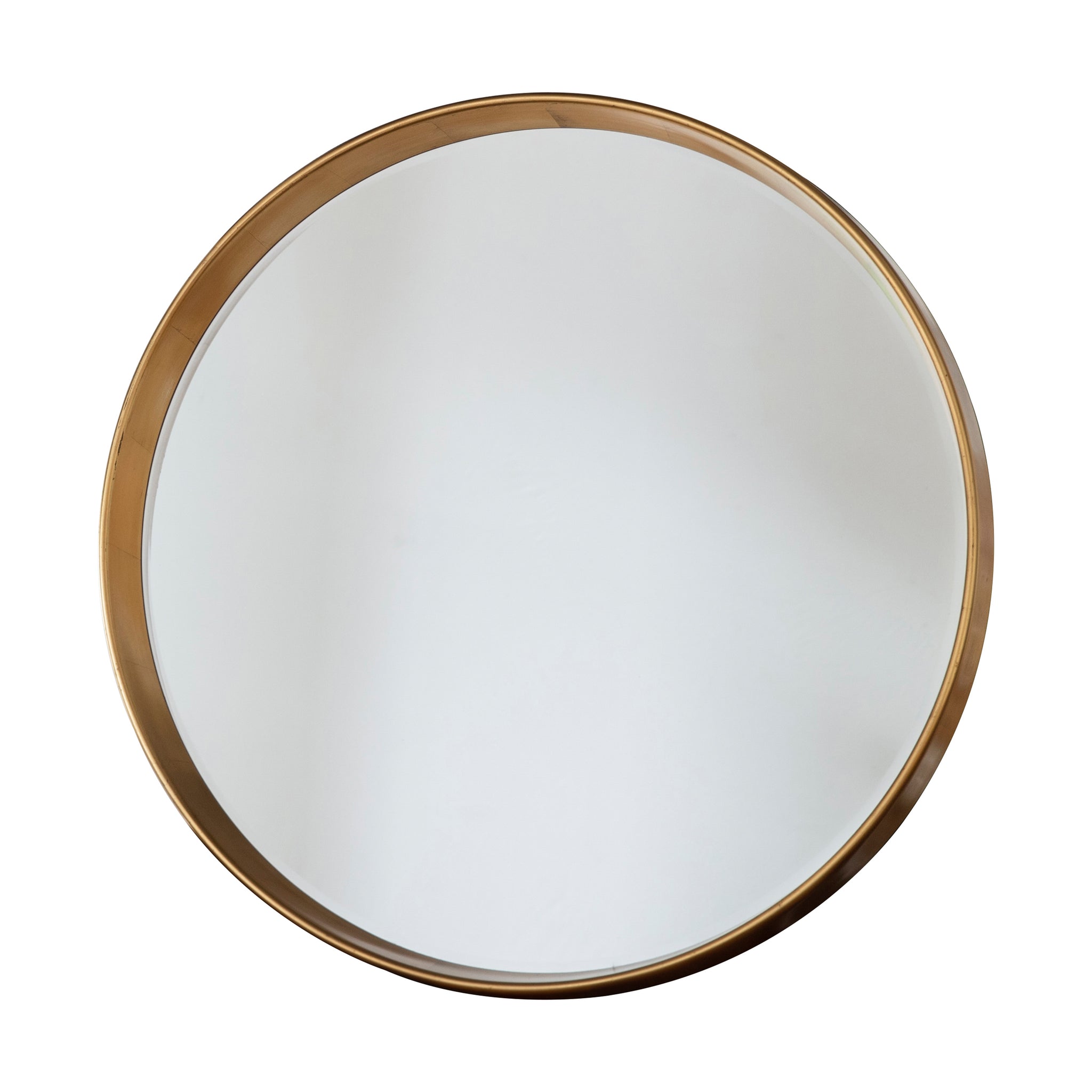 Harry Round Mirror Gold