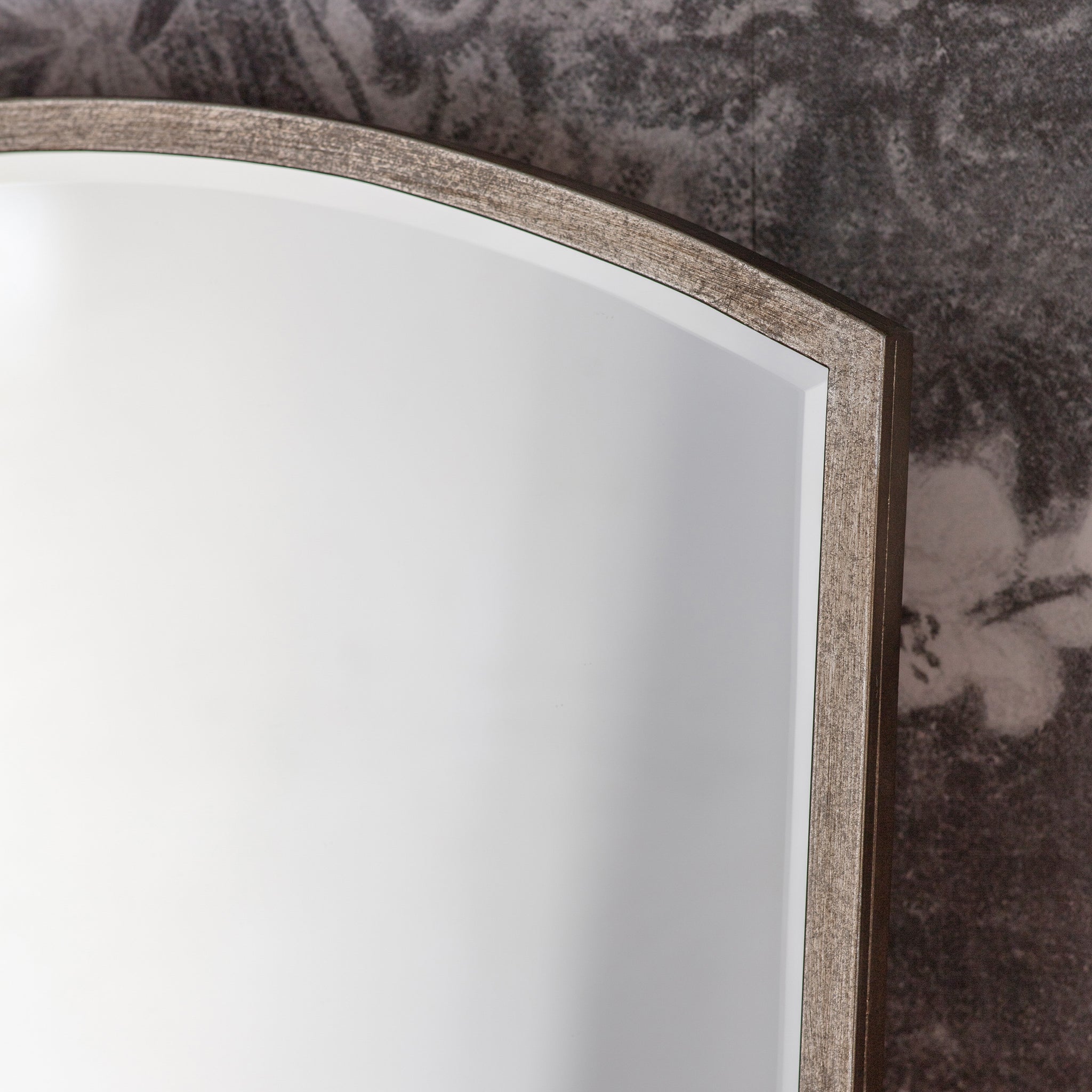 Higgs Arch Mirror Antique Silver 60 x 90 cm
