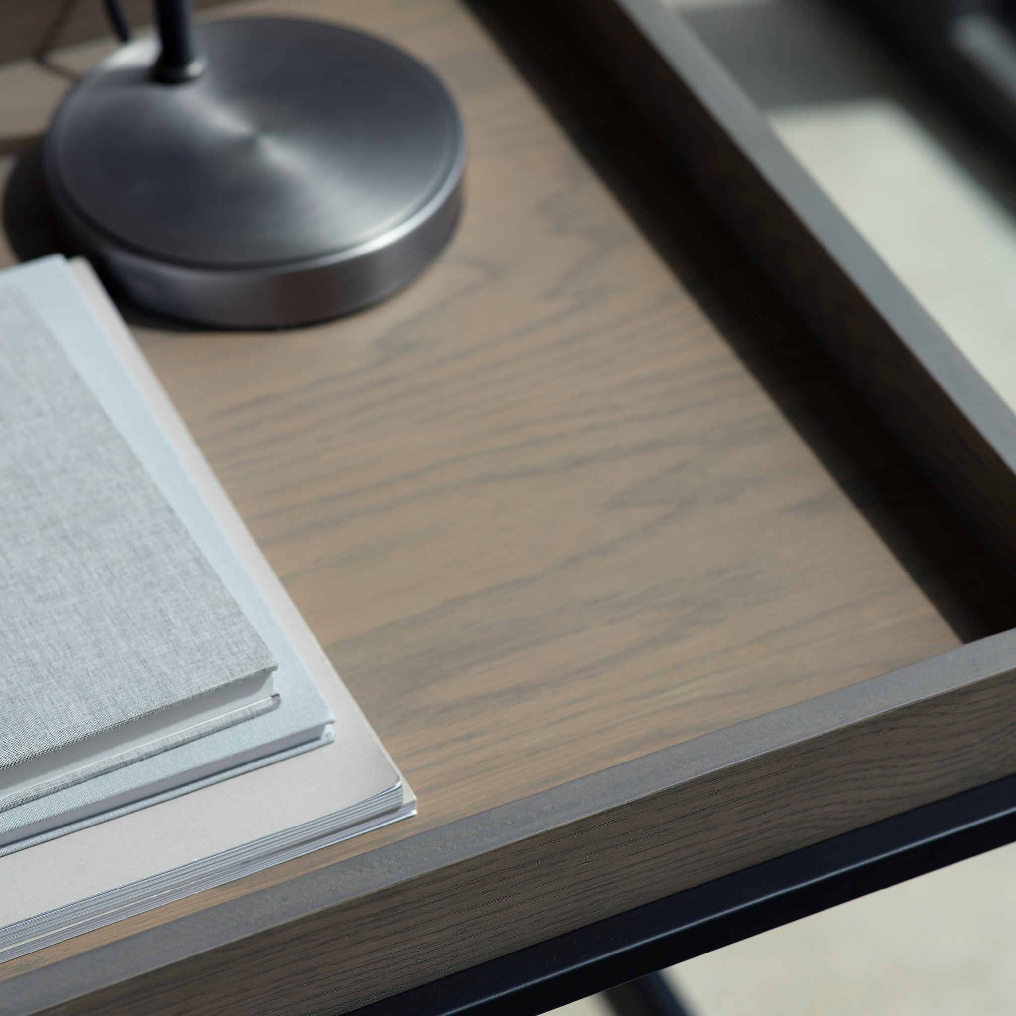 Foden Tray Side Table Grey