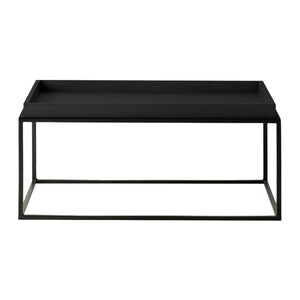 Fawden Tray Coffee Table Black