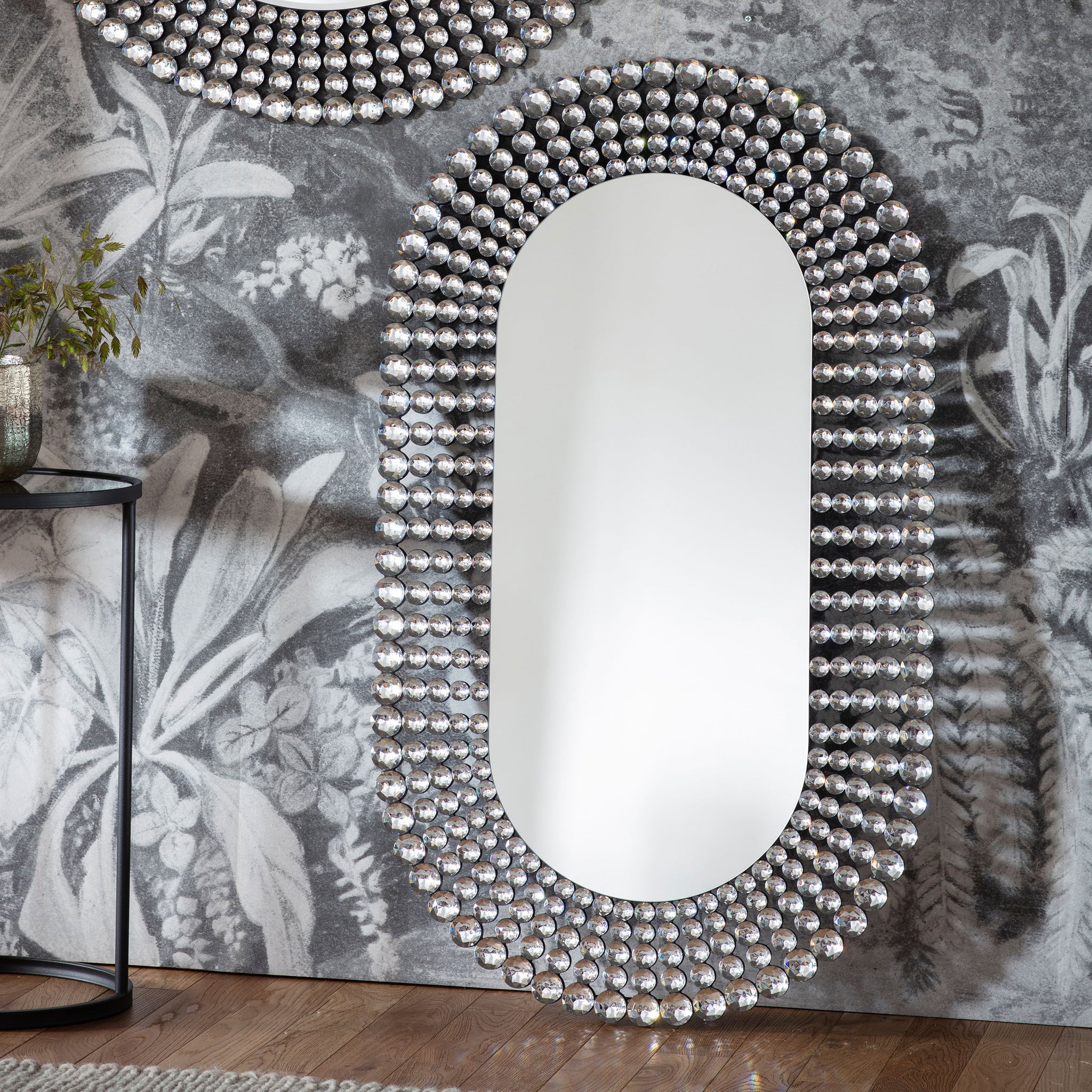 Sharan Oval Mirror