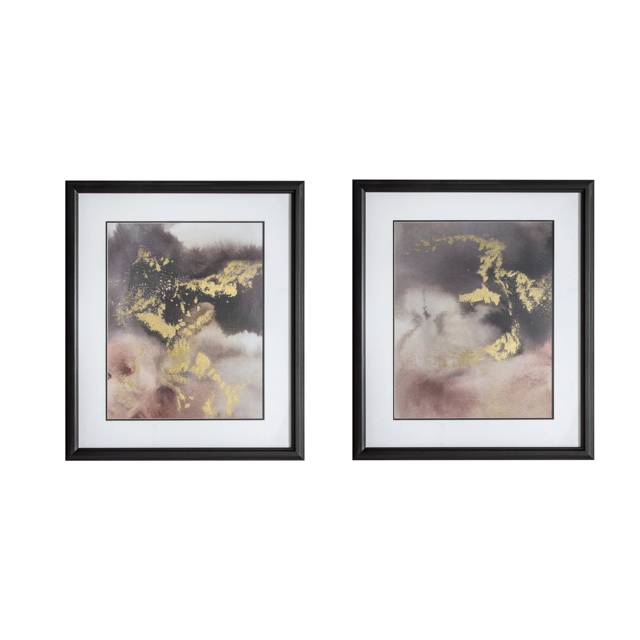 Dusk Shimmer Framed Art Set of 2