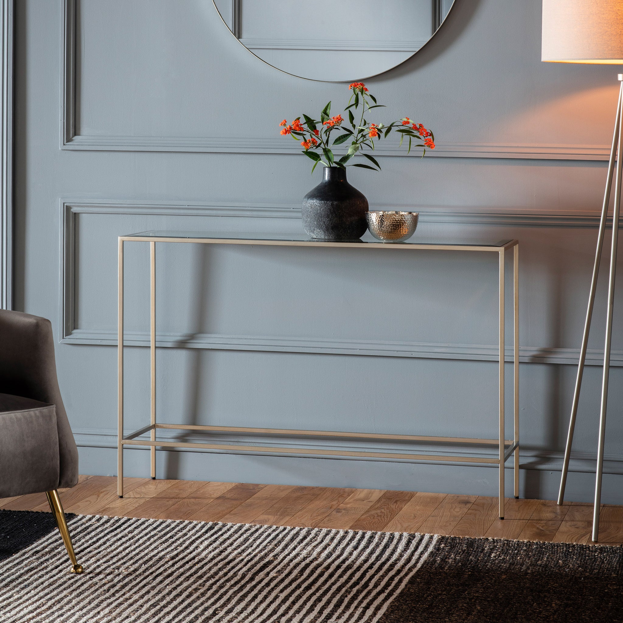 Rothwell Console Table Silver
