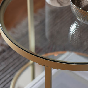 Heworth Side Table Champagne
