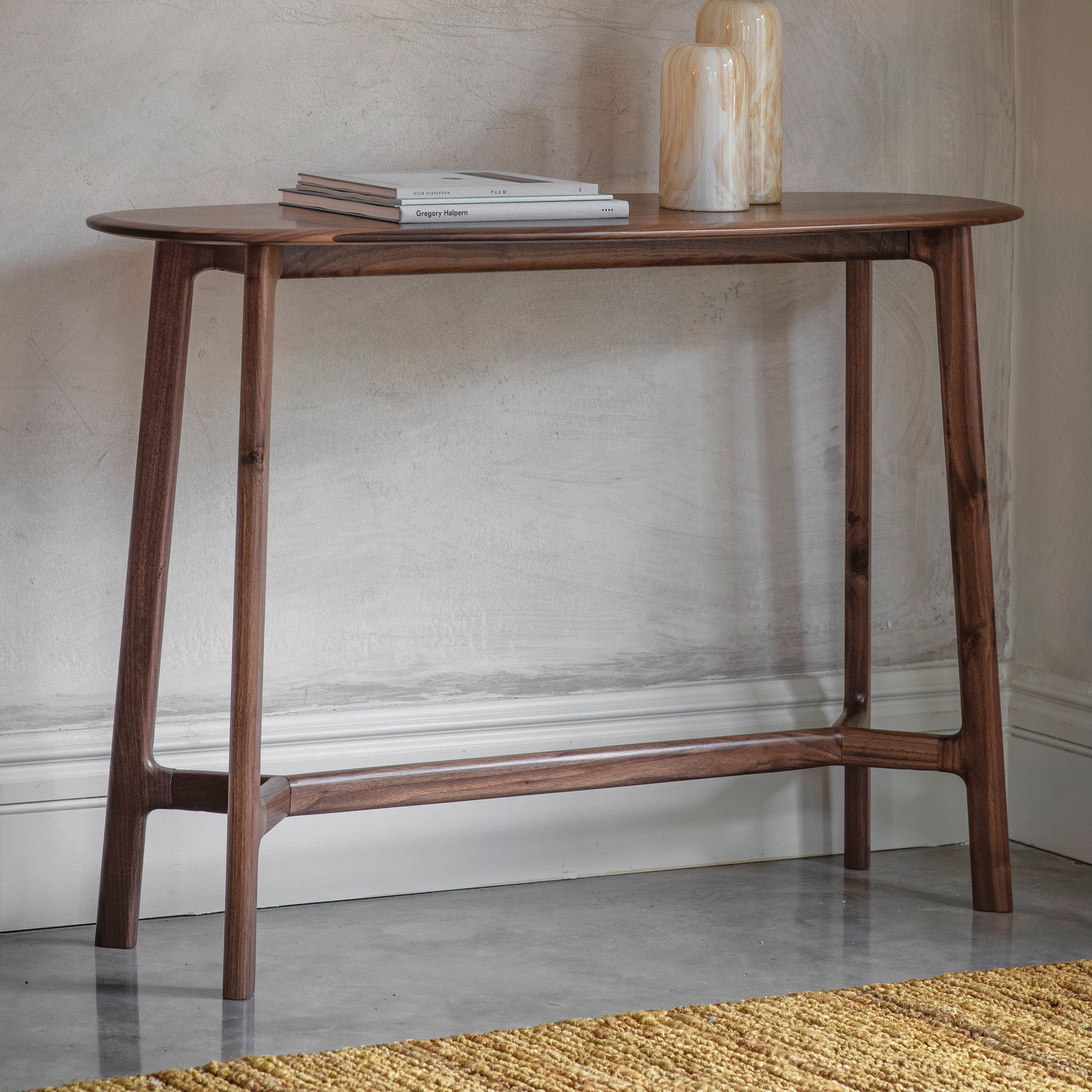 Madri Console Table Walnut